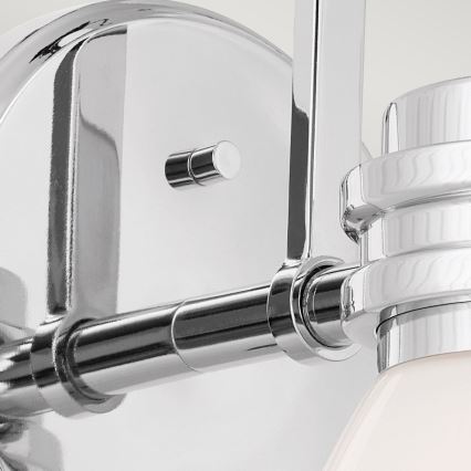 Kichler - LED Φωτιστικό τοίχου μπάνιου FARUM 1xG9/3W/230V IP44 γυαλιστερό χρώμιο