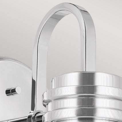 Kichler - LED Φωτιστικό τοίχου μπάνιου FARUM 1xG9/3W/230V IP44 γυαλιστερό χρώμιο