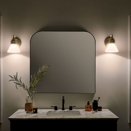 Kichler - LED Φωτιστικό τοίχου μπάνιου FARUM 1xG9/3W/230V IP44 ορείχαλκος