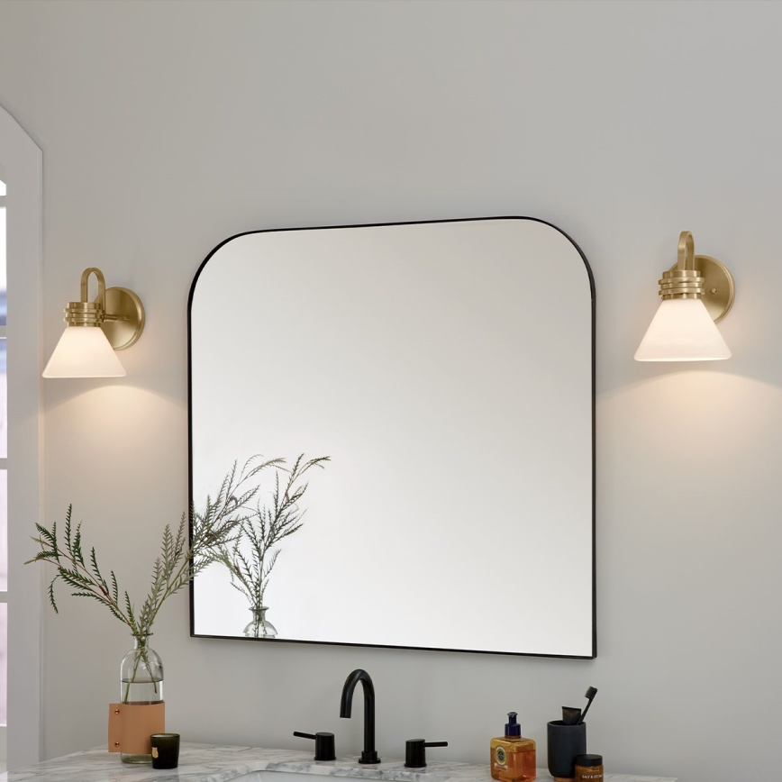 Kichler - LED Φωτιστικό τοίχου μπάνιου FARUM 1xG9/3W/230V IP44 ορείχαλκος