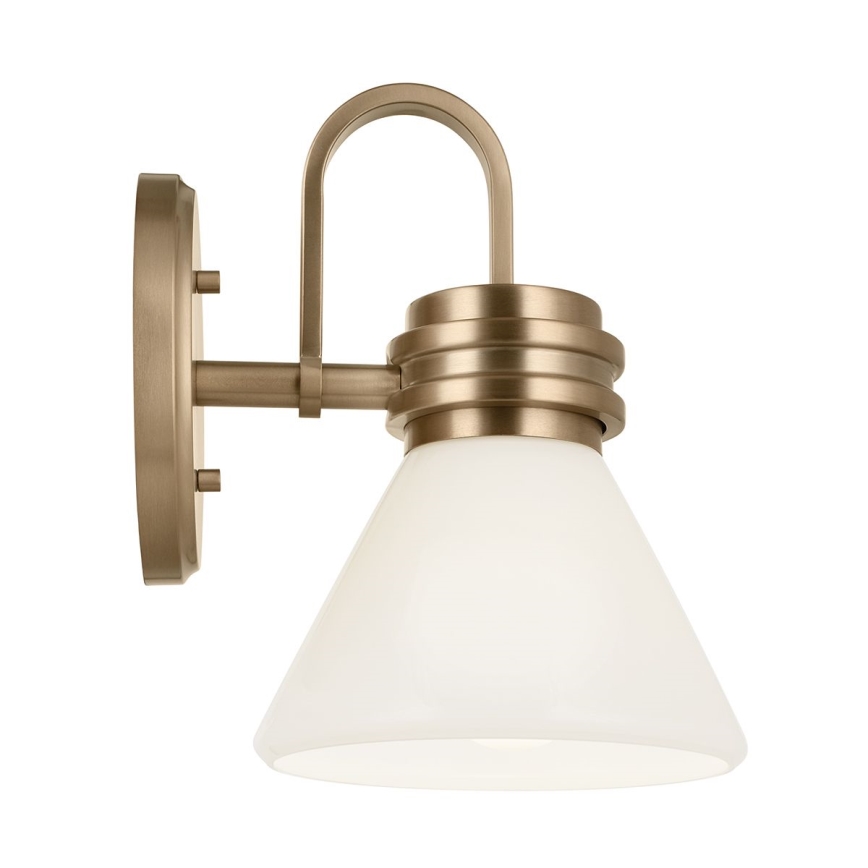 Kichler - LED Φωτιστικό τοίχου μπάνιου FARUM 1xG9/3W/230V IP44 ορείχαλκος