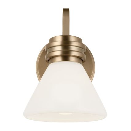 Kichler - LED Φωτιστικό τοίχου μπάνιου FARUM 1xG9/3W/230V IP44 ορείχαλκος