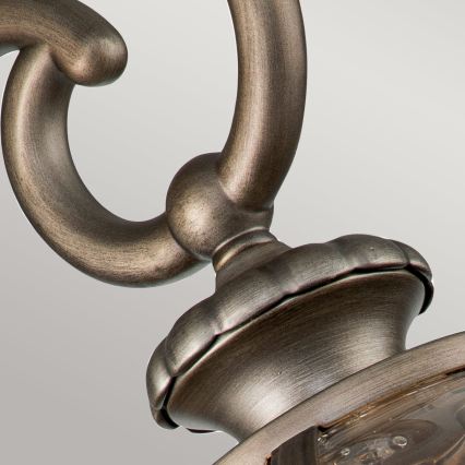 Kichler - Επιτοίχιο φωτιστικό εξωτερικού χώρου HALLERON 3xE14/40W/230V IP44