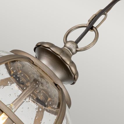 Kichler - Εξωτερικό κρεμαστό φωτιστικό με αλυσίδα HALLERON 3xE14/40W/230V IP44