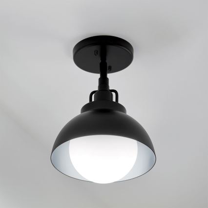 Kichler - Λάμπα τοίχου NIVA 1xE27/40W/230V μαύρο
