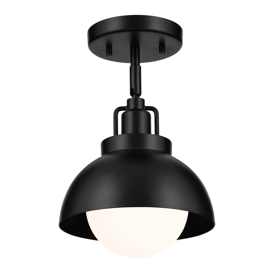 Kichler - Λάμπα τοίχου NIVA 1xE27/40W/230V μαύρο