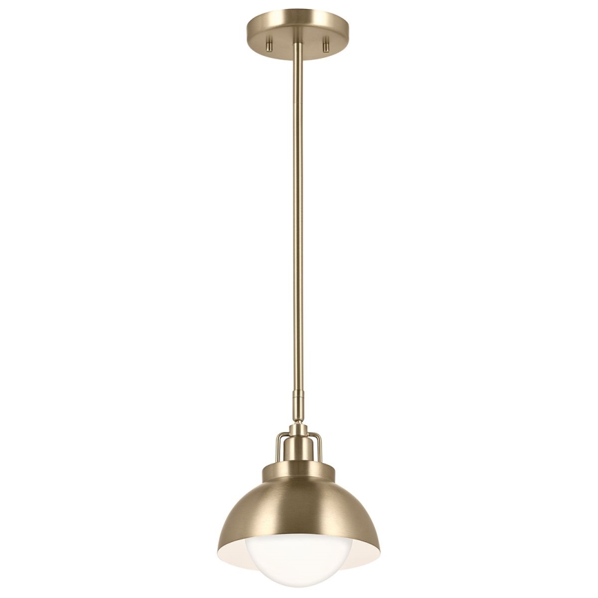 Kichler - Λάμπα τοίχου NIVA 1xE27/40W/230V ορείχαλκος