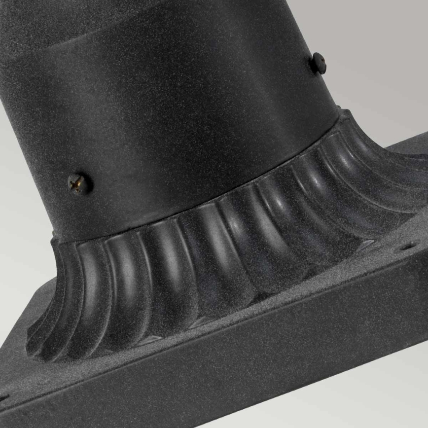 Kichler - Λάμπα εξωτερικού χώρου RIVERWOOD 1xE27/60W/230V IP44 μαύρο