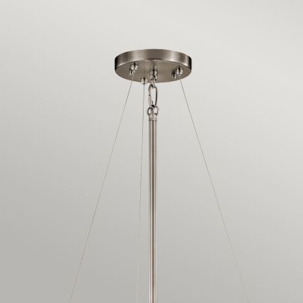 Kichler - Κρεμαστό φωτιστικό SILVER CORAL 3xE27/100W/230V ματ χρώμιο