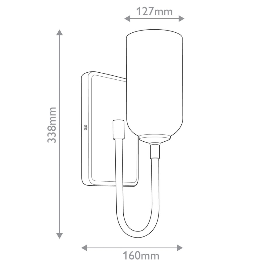 Kichler - LED φωτιστικό μπάνιου SOLIA 1xG9/3W/230V IP44 σε χρυσό