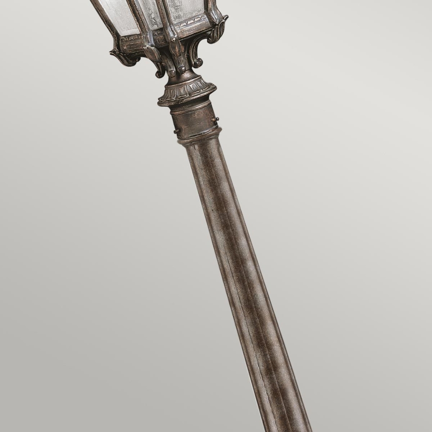 Kichler - Εξωτερικό φωτιστικό TOURNAI 1xE27/60W/230V IP44 σε απόχρωση μπρονζέ