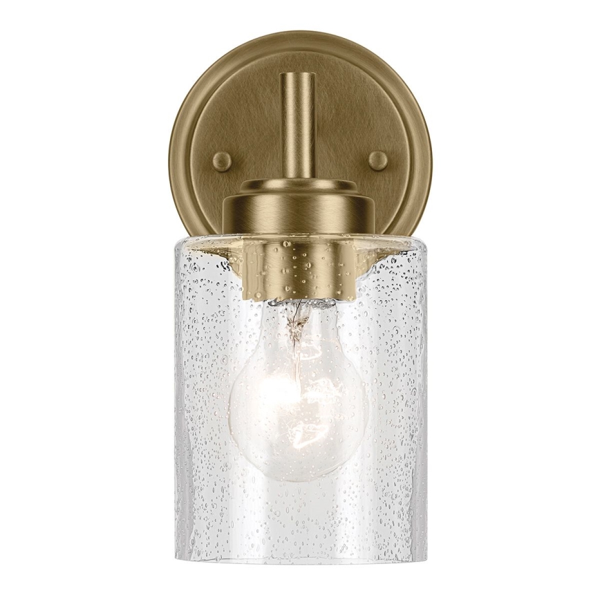 Kichler - Λάμπα τοίχου WINSLOW 1xE27/60W/230V ορείχαλκος