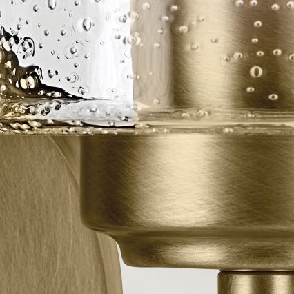 Kichler - Λάμπα τοίχου WINSLOW 1xE27/60W/230V ορείχαλκος