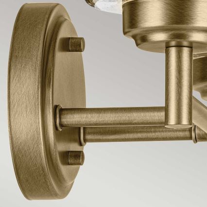 Kichler - Λάμπα τοίχου WINSLOW 2xE27/60W/230V ορείχαλκος