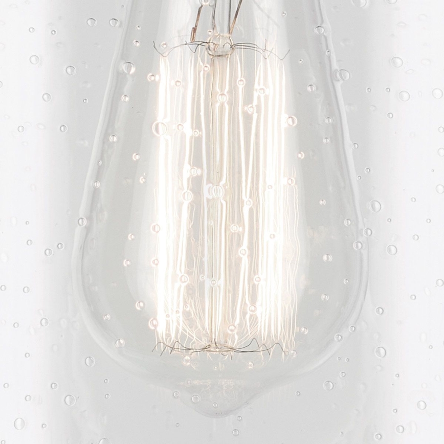 Kichler - Φωτιστικό οροφής WINSLOW 1xE27/60W/230V διάμετρος 21,6 cm ορείχαλκος