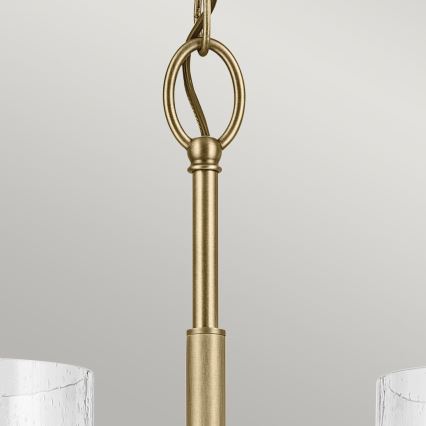 Kichler - Κρεμαστό φωτιστικό οροφής WINSLOW 5xE27/60W/230V διάμετρος 50,2 cm ορείχαλκος