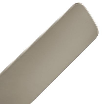 Kichler - Ανεμιστήρας οροφής LED Dimmable ERIS LED/10W/230V ματ χρώμιο IP44 + τηλεχειριστήριο