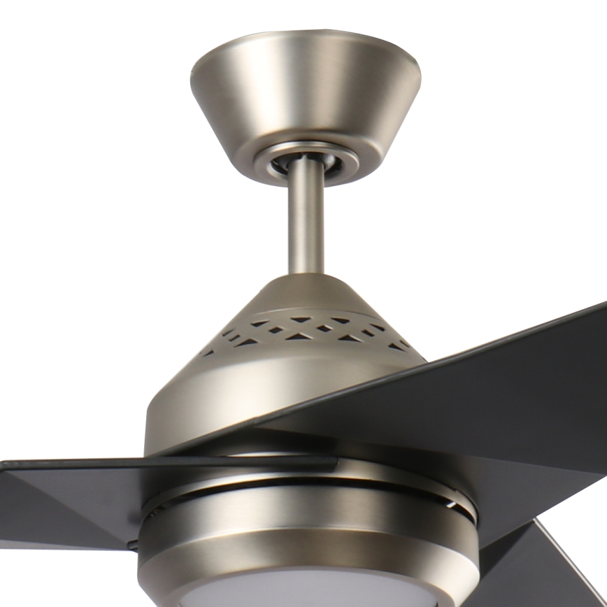 Kichler - LED ρυθμιζόμενος οροφής ανεμιστήρας JADE LED/18W/230V μαύρο + τηλεχειριστήριο