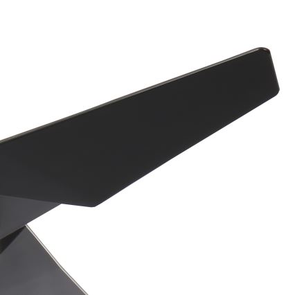 Kichler - LED ρυθμιζόμενος οροφής ανεμιστήρας JADE LED/18W/230V μαύρο + τηλεχειριστήριο