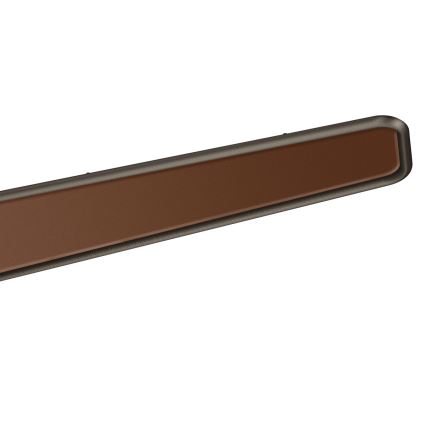 Kichler - LED Ρυθμιζόμενος Οροφής Ανεμιστήρας XETY LED/10W/230V μαύρο/καφέ + τηλεχειριστήριο