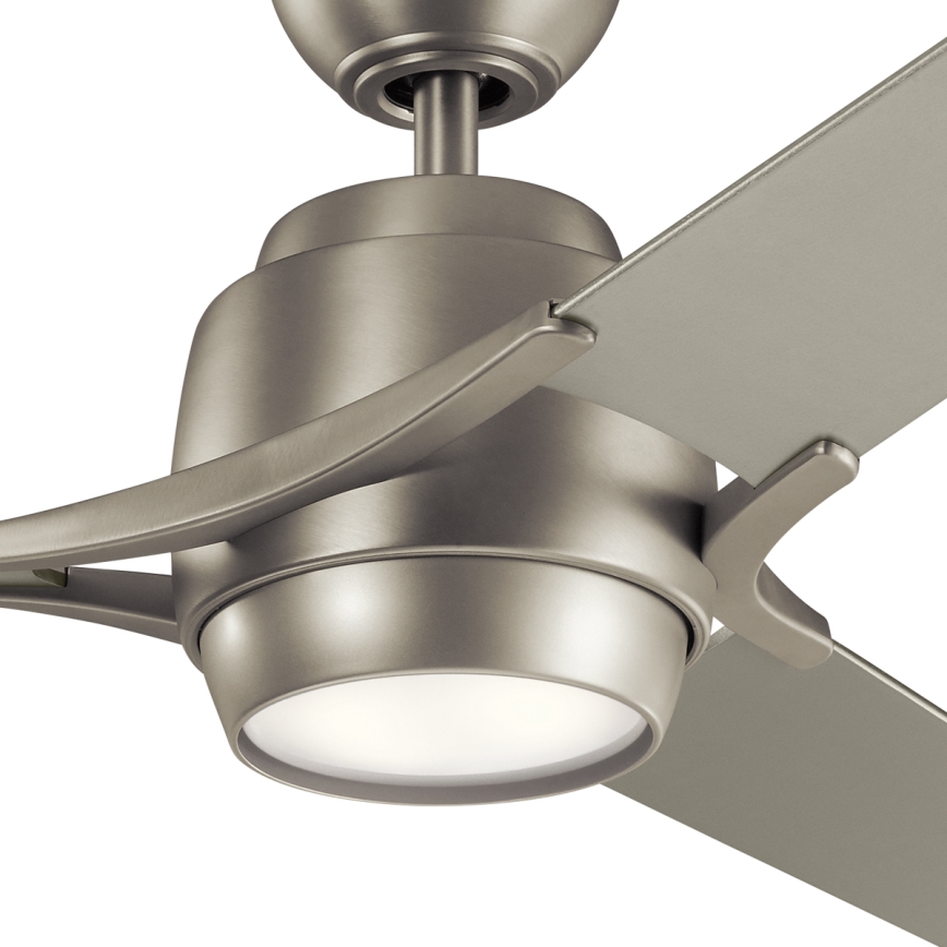 Kichler - LED ανεμιστήρας οροφής ντιμαριζόμενος ZEUS LED/10W/230V + τηλεχειριστήριο