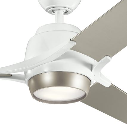 Kichler - LED Ανεμιστήρας οροφής ντιμαριζόμενος ZEUS LED/10W/230V + τηλεχειριστήριο