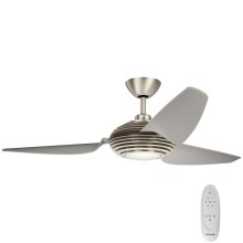 Kichler - LED Dimming ceiling fan VOYA LED/14W/230V + τηλεχειριστήριο