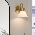 Kichler - LED Φωτιστικό τοίχου μπάνιου FARUM 1xG9/3W/230V IP44 ορείχαλκος