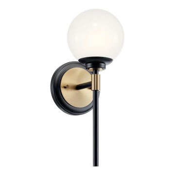 Kichler - LED Επιτοίχιο φωτιστικό μπάνιου BENNO 2xG9/3W/230V χρυσό IP44