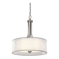 Kichler - Πολυέλαιος με αλυσίδα LACEY 4xE27/60W/230V ματ χρώμιο