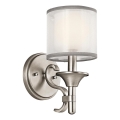 Kichler - Επιτοίχιο φωτιστικό LACEY 1xE14/40W/230V ματ χρώμιο