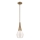 Kichler - Κρεμαστό φωτιστικό DEELA 1xE27/60W/230V διάμετρος 17,8 cm ορείχαλκος