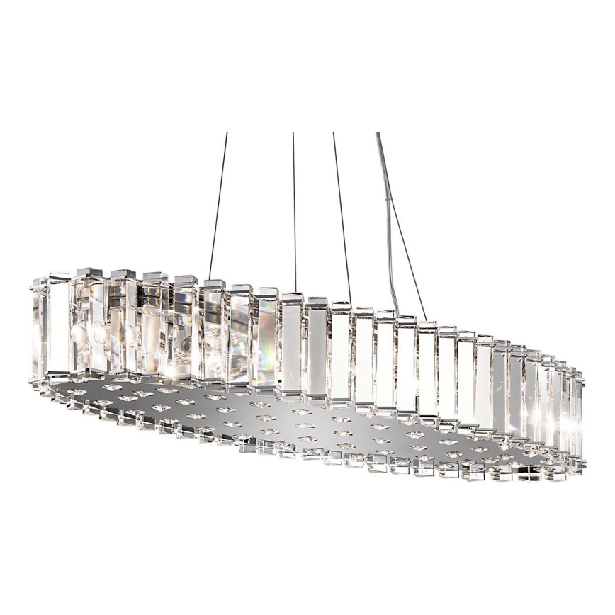 Kichler - Κρεμαστό φωτιστικό μπάνιου LED CRYSTAL SKYE 12xG9/3W/230V IP44
