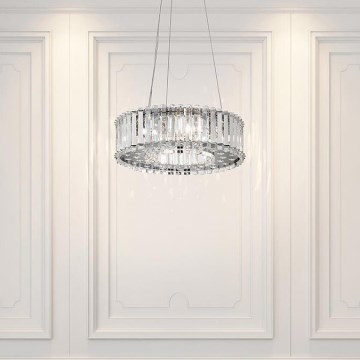 Kichler - Κρεμαστό φωτιστικό μπάνιου LED CRYSTAL SKYE 6xG9/3W/230V IP44