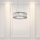 Kichler - Κρεμαστό φωτιστικό μπάνιου LED CRYSTAL SKYE 6xG9/3W/230V IP44