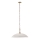 Kichler - Κρεμαστό φωτιστικό οροφής DELAROSA 1xE27/60W/230V λευκό/ορείχαλκος