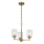 Kichler - Κρεμαστό φωτιστικό οροφής WINSLOW 3xE27/60W/230V διάμετρος 45,8 cm ορείχαλκος