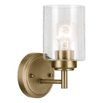 Kichler - Λάμπα τοίχου WINSLOW 1xE27/60W/230V ορείχαλκος