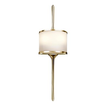 Kichler - Φωτιστικό τοίχου μπάνιου LED MONA 2xG9/3W/230V IP44 χρυσό