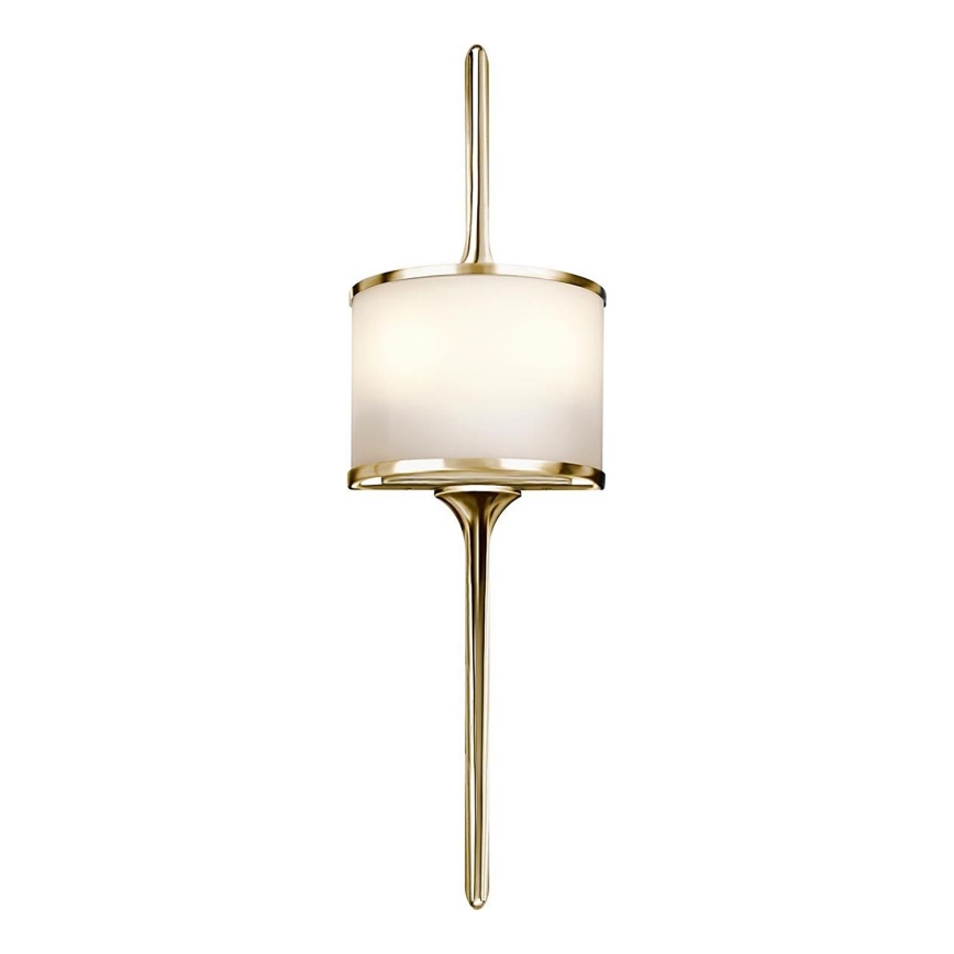 Kichler - Φωτιστικό τοίχου μπάνιου LED MONA 2xG9/3W/230V IP44 χρυσό