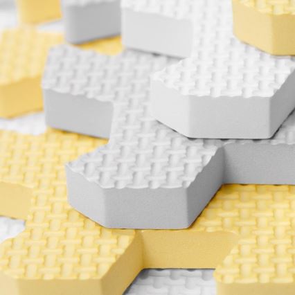 KINDERKRAFT - Αφρώνα παζλ LUNO 30 τεμ. γκρι/κίτρινο