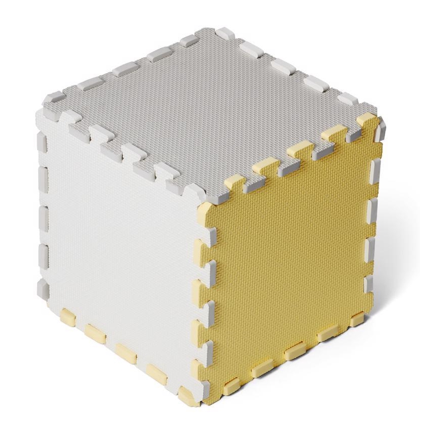 KINDERKRAFT - Αφρώνα παζλ LUNO 30 τεμ. γκρι/κίτρινο