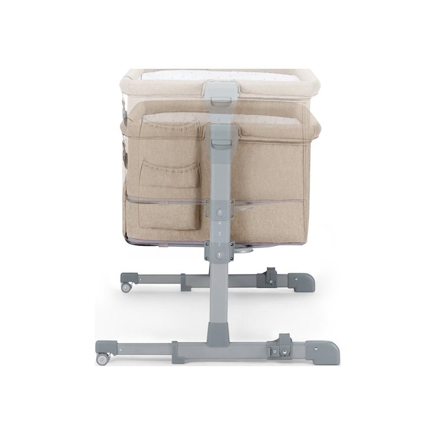 KINDERKRAFT - Λίκνο μωρού NESTE μπεζ