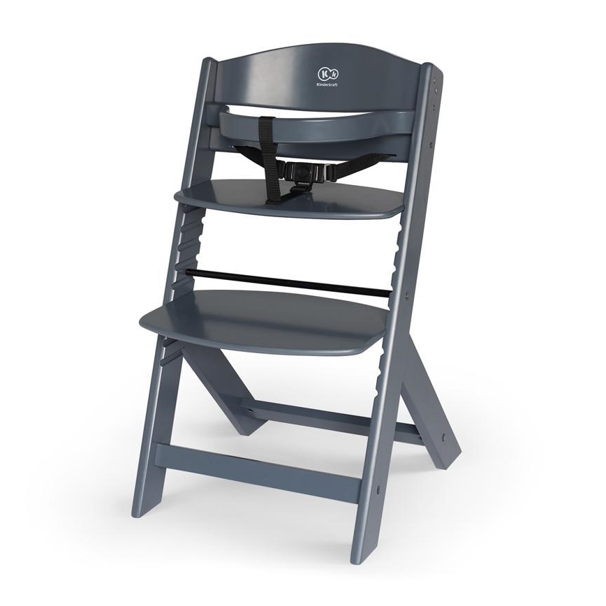 KINDERKRAFT - Καρεκλάκι φαγητού ENOCK γκρι