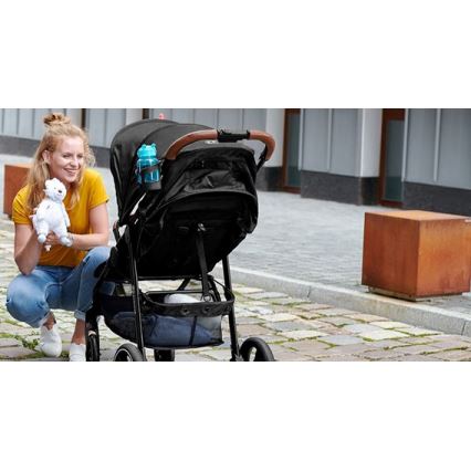 KINDERKRAFT - Καροτσάκι GRANDE PLUS μαύρο