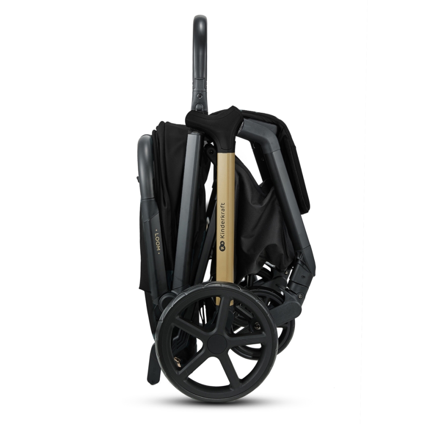 KINDERKRAFT - Καροτσάκι LOOM μαύρο