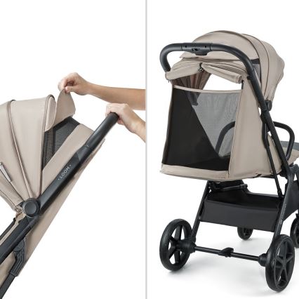 KINDERKRAFT - Καροτσάκι LOOM μπεζ