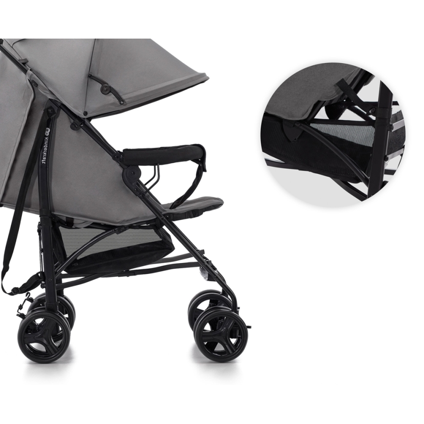 KINDERKRAFT - Καροτσάκι TIK Stone γκρι