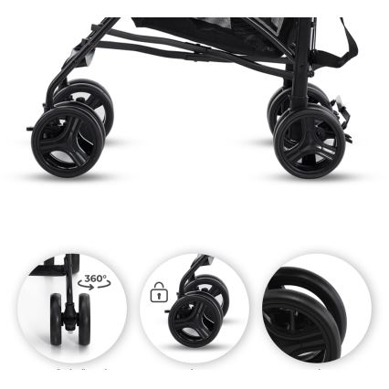 KINDERKRAFT - Καροτσάκι TIK Stone γκρι