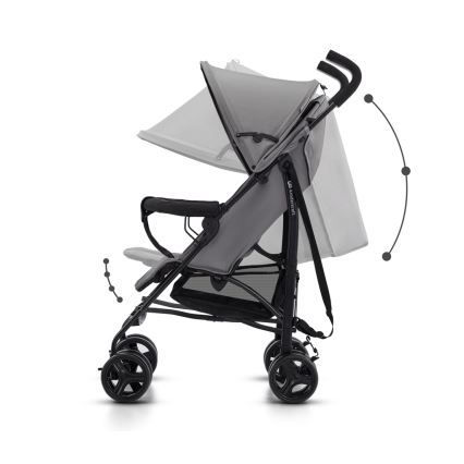 KINDERKRAFT - Καροτσάκι TIK Stone γκρι